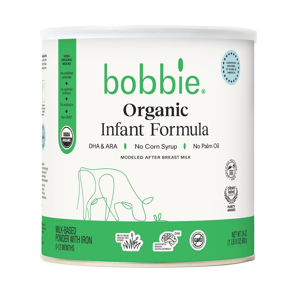 Bobbie Organic Original Infant Formula 24oz