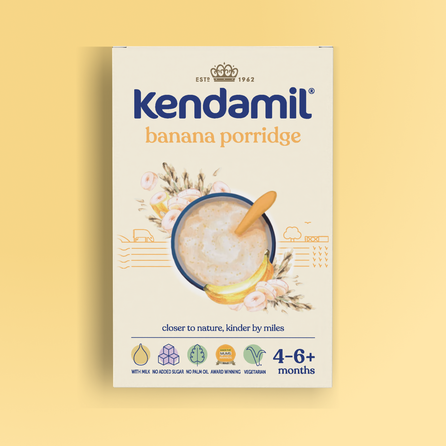 7-Pack Banana Baby Porridge (4+ months)