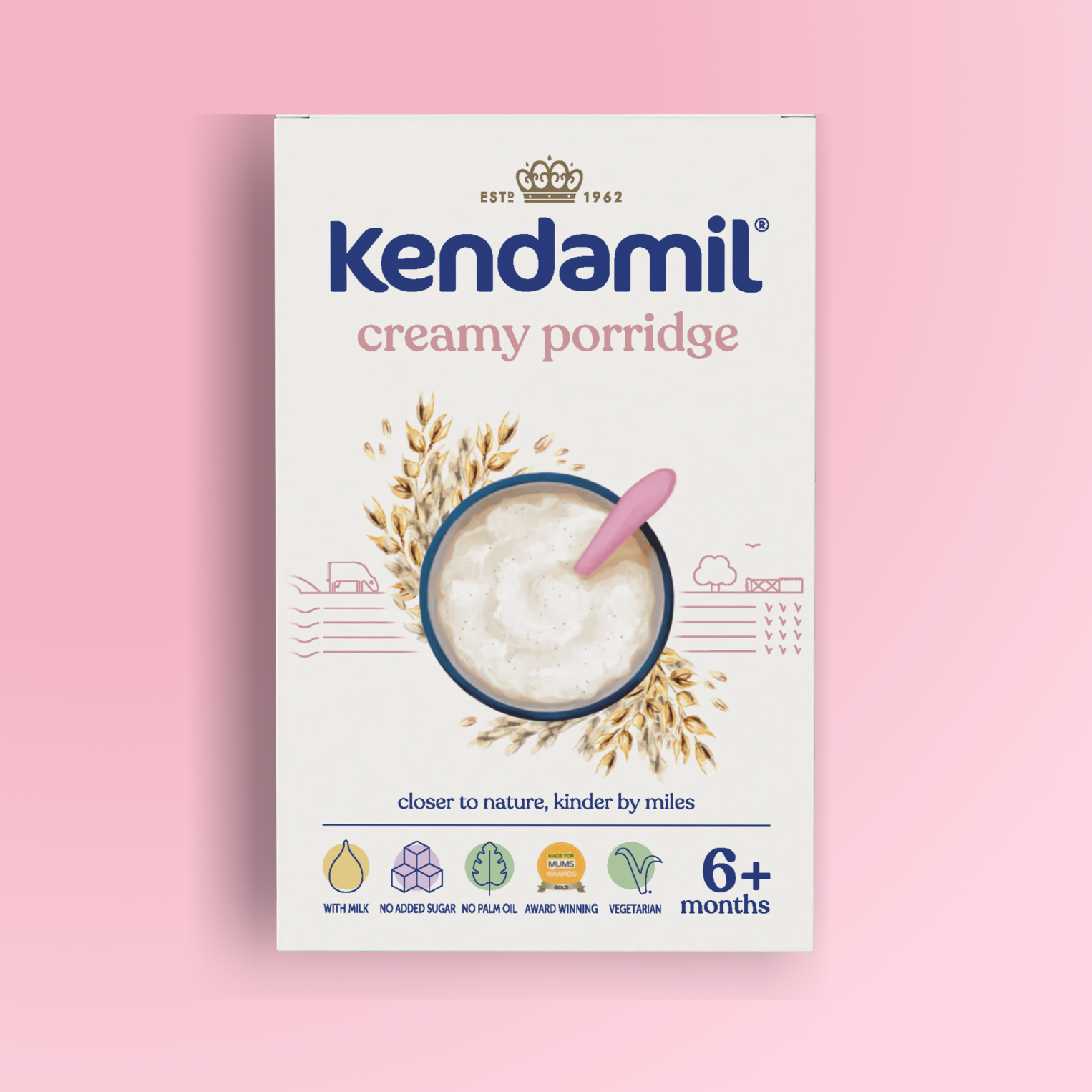 7-Pack Creamy Baby Porridge (6+ months)